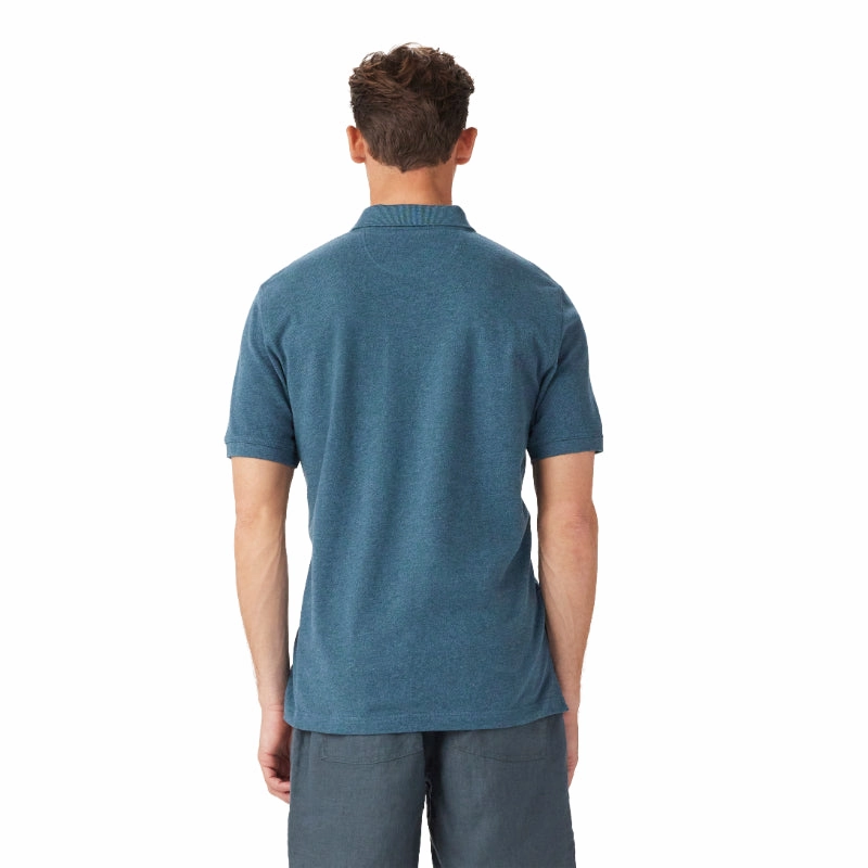R.M.Williams Rod Mens Polo Shirt - Slate Flash Deal Today