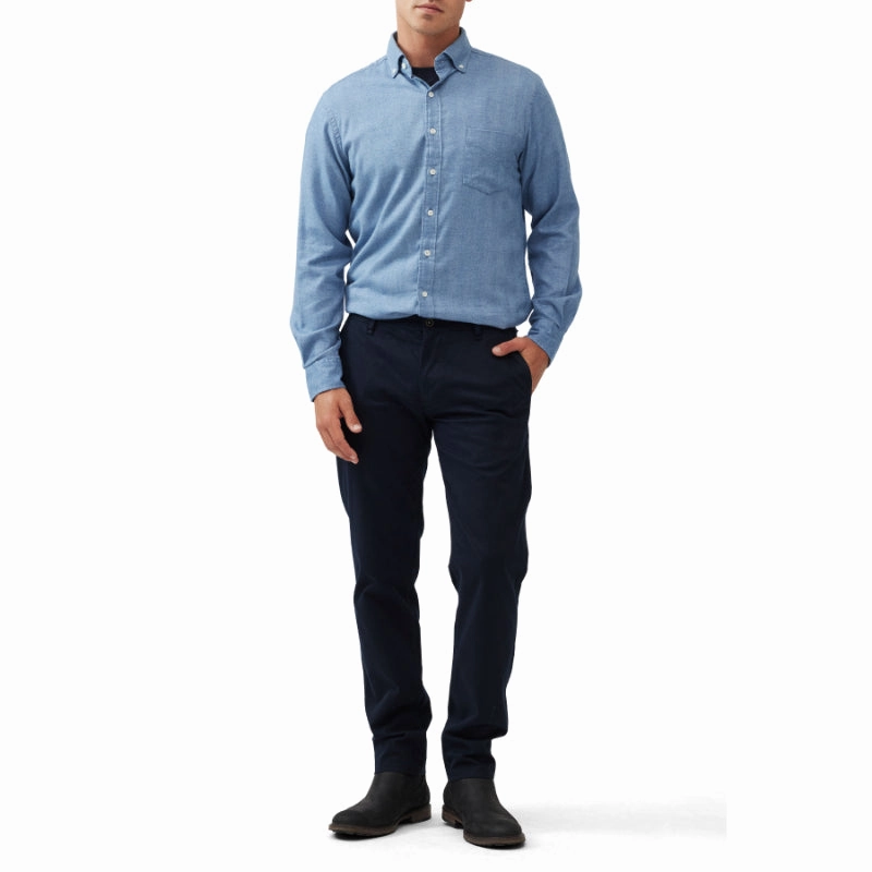 Special Surprise Sale Rodd & Gunn Barrhill Mens Shirt - Chambray