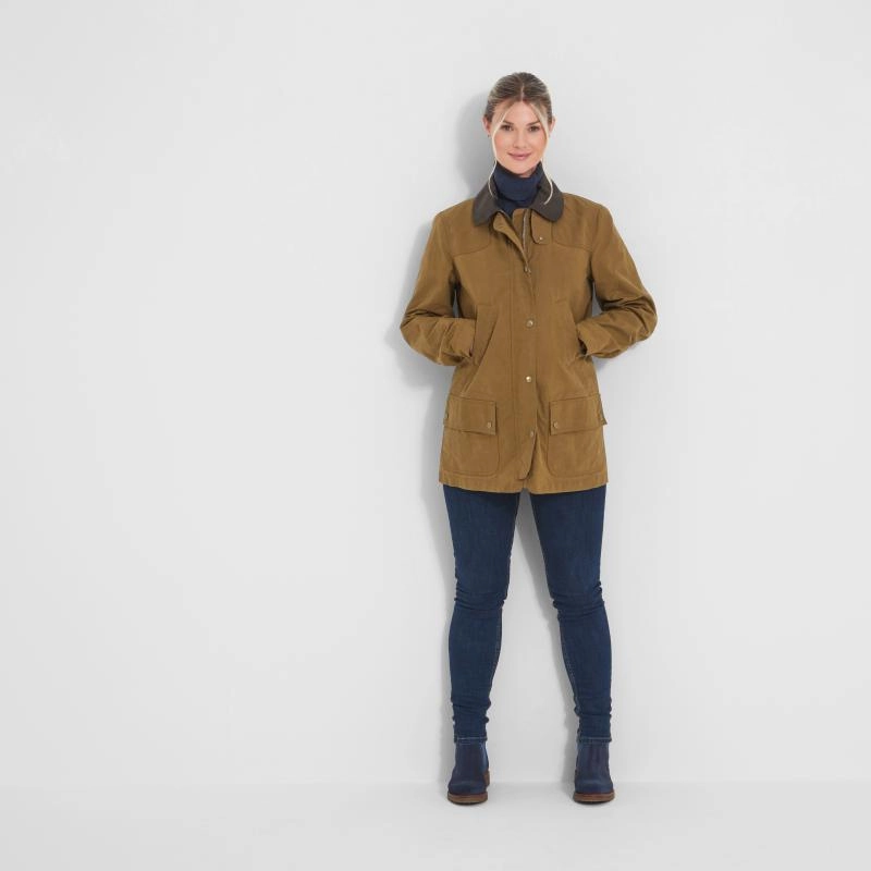 Schoffel Pilton Ladies Wax Jacket - Bracken Dont Miss Todays Deal Best Deal Online