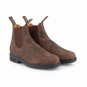 Limited Time Sale Blundstone 1306 Dress Boots - Rustic Brown