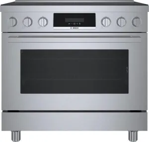 Bosch 36" Slide-In 3.7 cu.ft 5 Elements 800 Series Induction Range HIS8655U