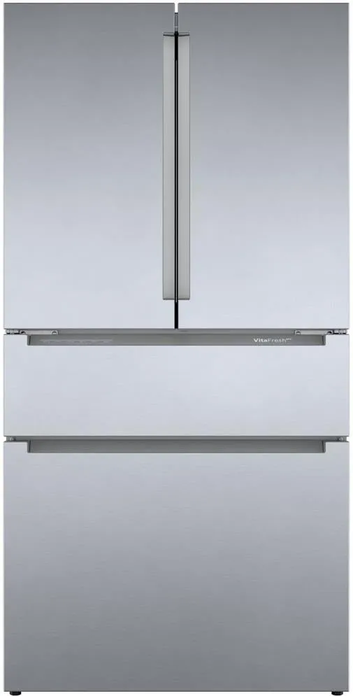 Bosch 800 Series 36" 21 cu.Ft Home Connect French Door Refrigerator B36CL80ENS