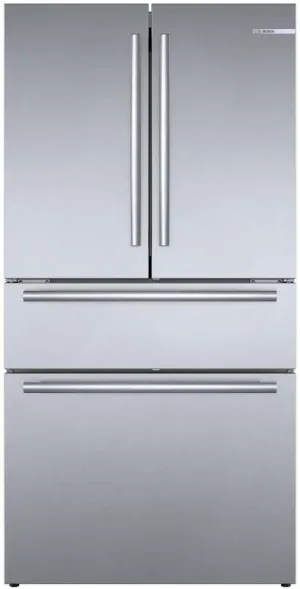 Bosch 800 Series B36CL80SNS 36" French Door Counter Depth Smart Refrigerator