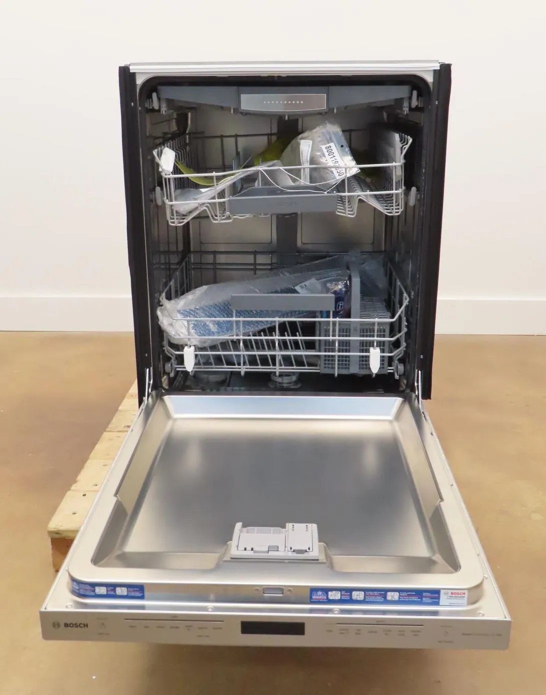 Bosch 800 Series SHX78B75UC 24" BuiltIn Stainless Steel Dishwasher Full Warranty