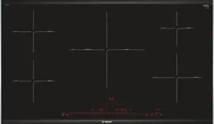 Bosch Built in Hob Series 8Induction Cooktop, 90Cm, Black