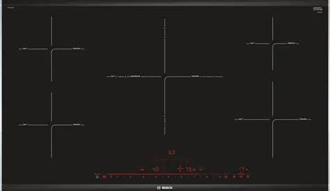 Bosch Built in Hob Series 8Induction Cooktop, 90Cm, Black