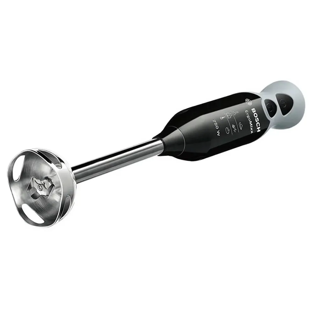 Bosch Hand BlenderErgo Mix, 4Blade, 750Watts, 4Blade, Black