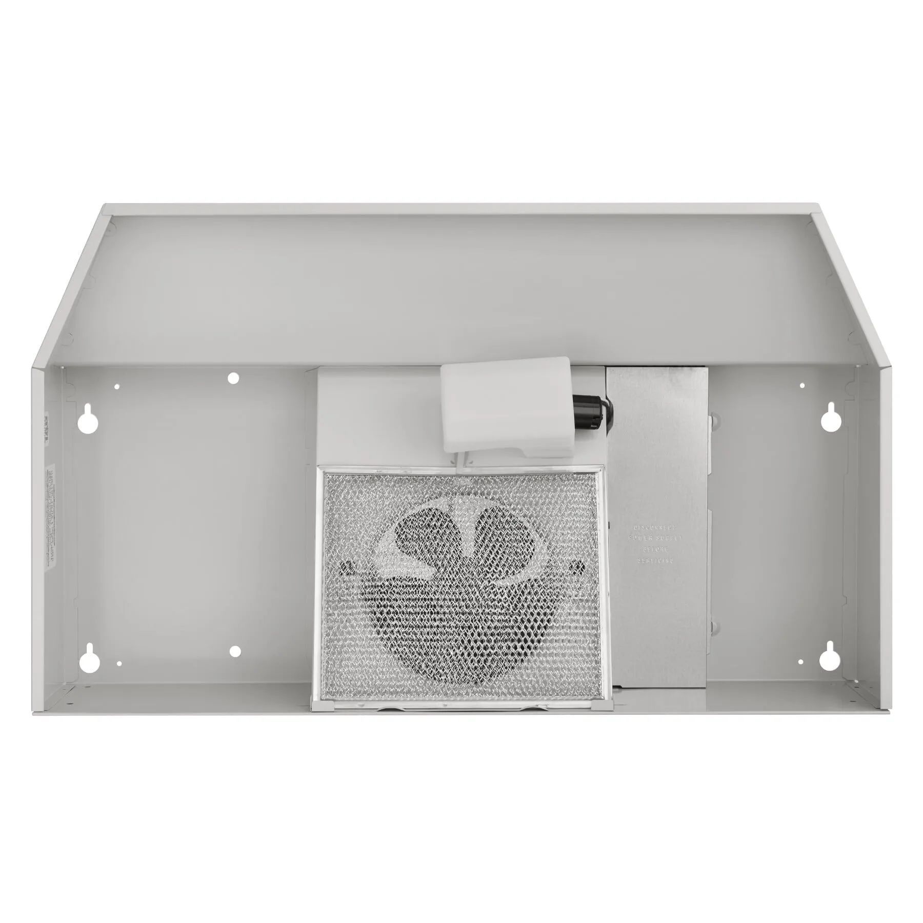 Broan BUEZ124WW Broan? 24-Inch Ductless Under-Cabinet Range Hood W/ Easy Install System, White