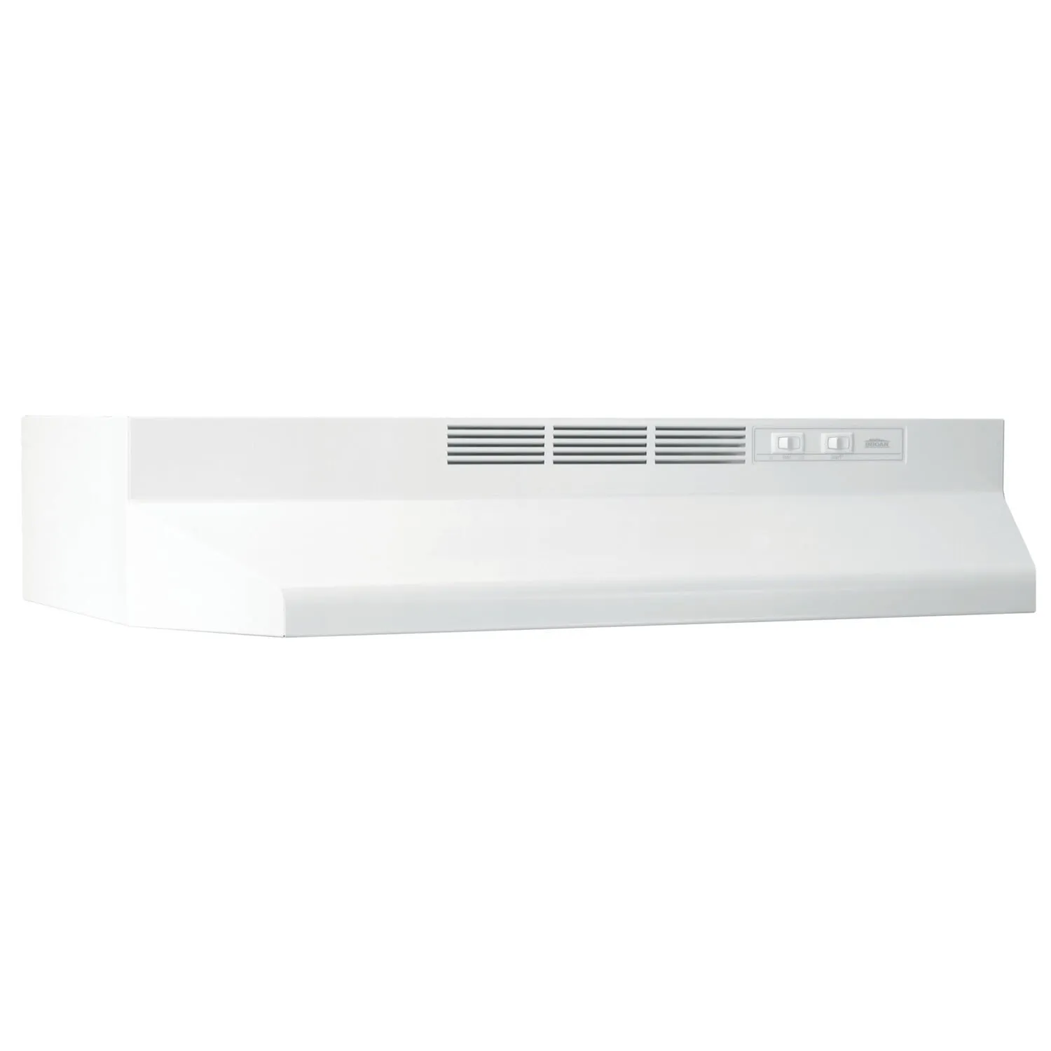 Broan BUEZ124WW Broan? 24-Inch Ductless Under-Cabinet Range Hood W/ Easy Install System, White