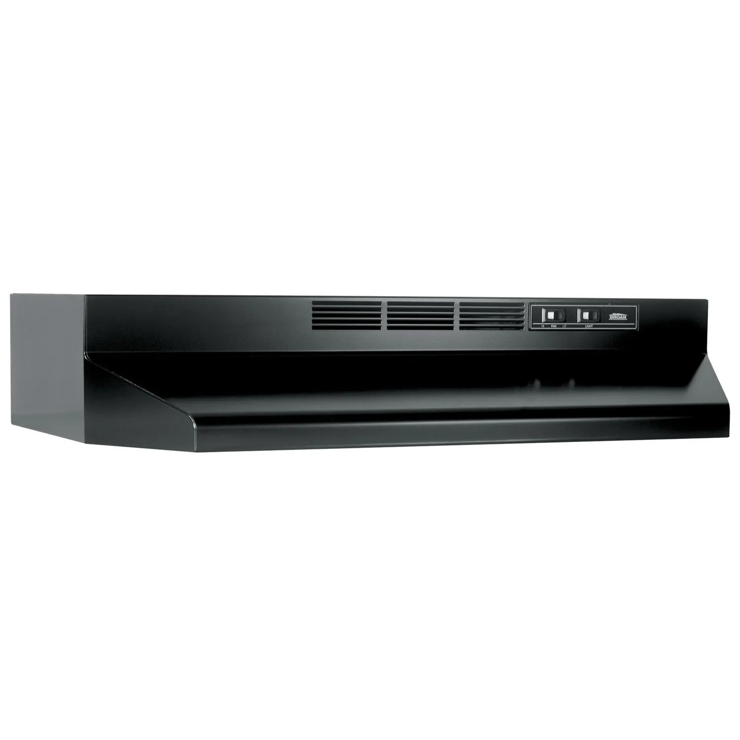 Broan BUEZ130BL Broan? 30-Inch Ductless Under-Cabinet Range Hood W/ Easy Install System, Black