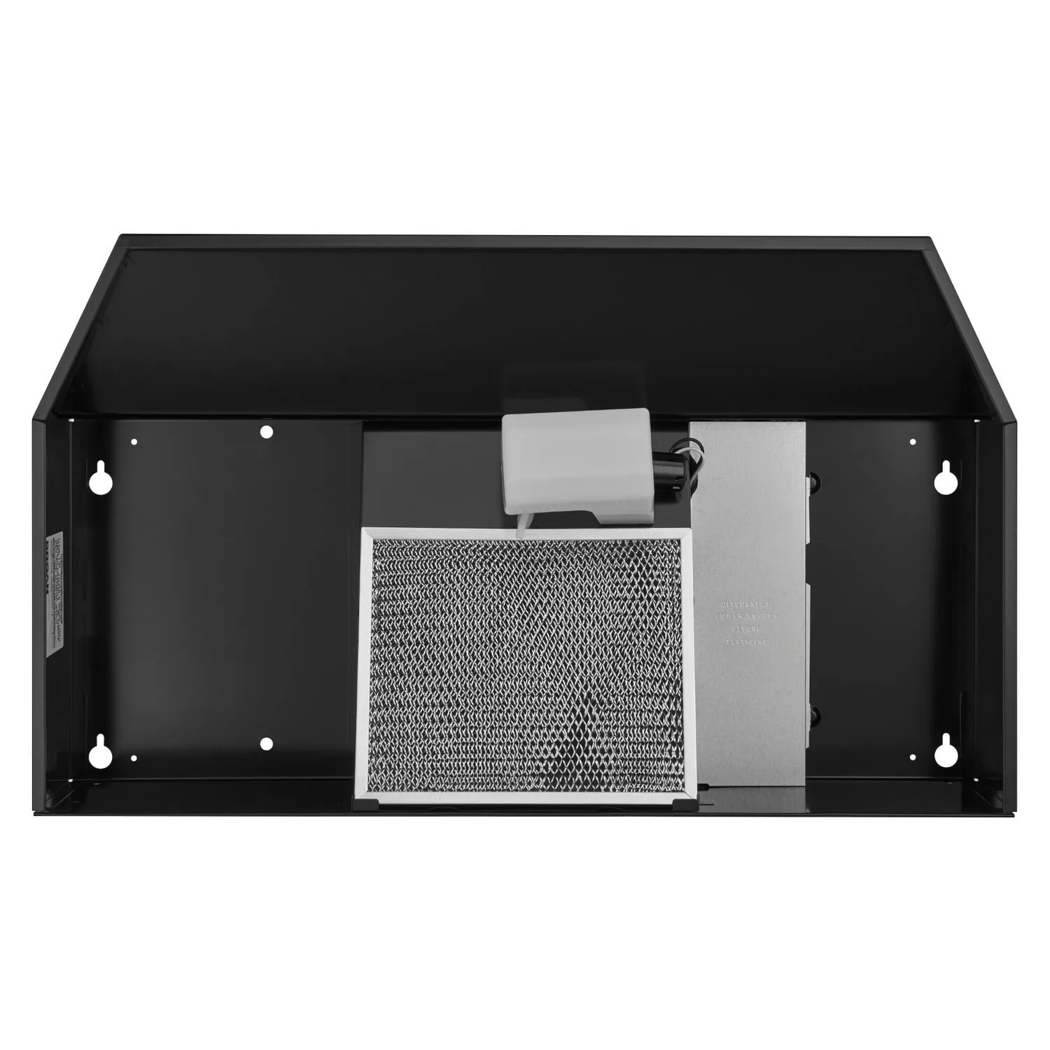Broan BUEZ130BL Broan? 30-Inch Ductless Under-Cabinet Range Hood W/ Easy Install System, Black