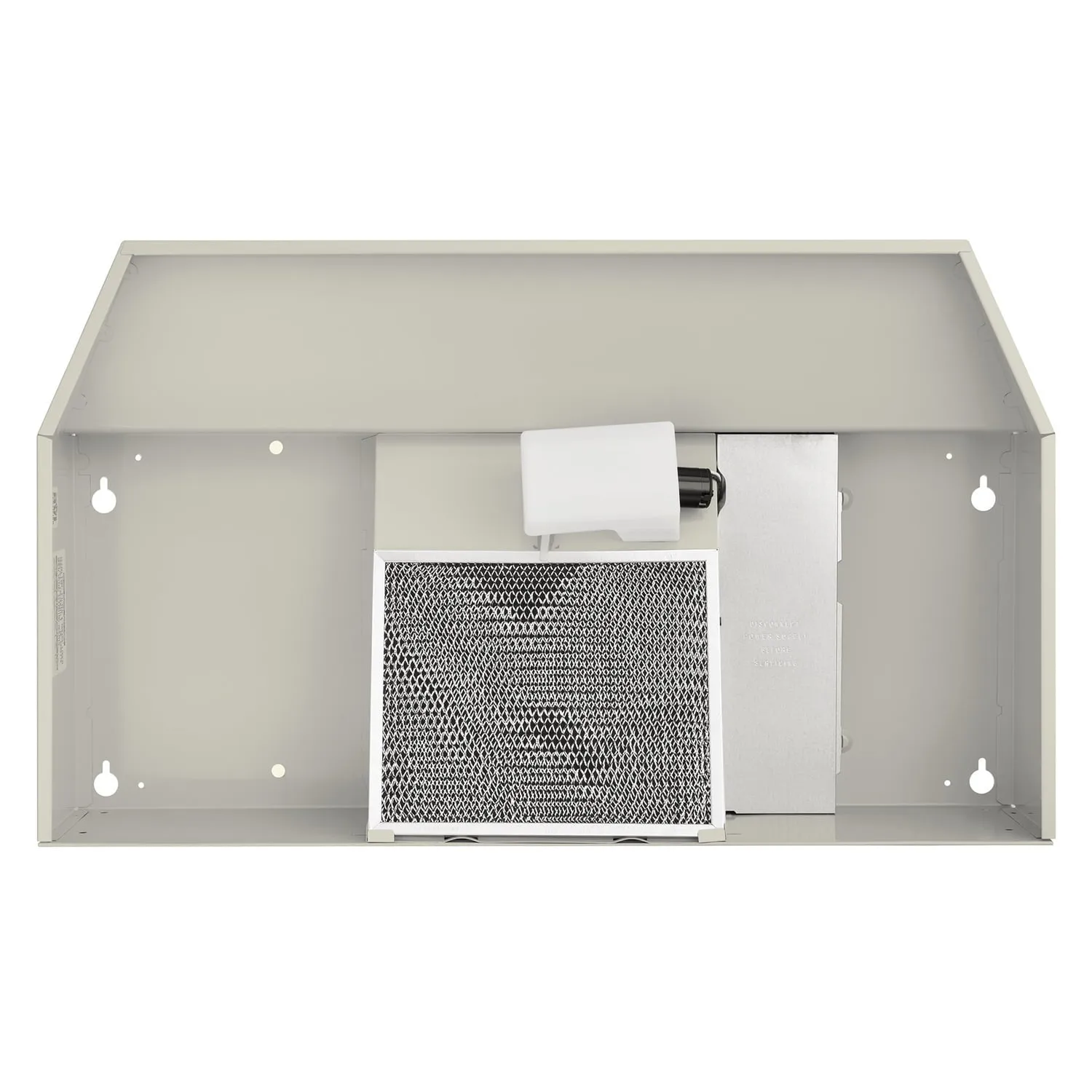 Broan BUEZ130BT Broan? 30-Inch Ductless Under-Cabinet Range Hood W/ Easy Install System, Bisque