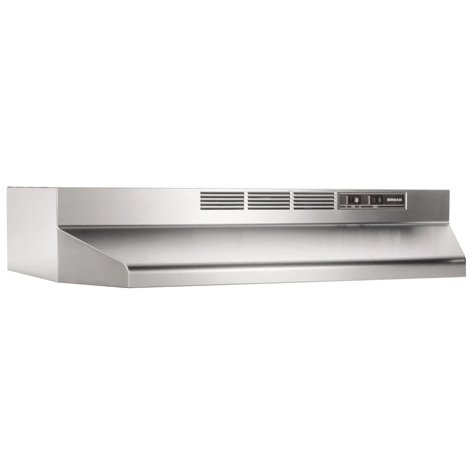 Broan BUEZ130SS Broan? 30-Inch Ductless Under-Cabinet Range Hood W/ Easy Install System, Stainless Steel