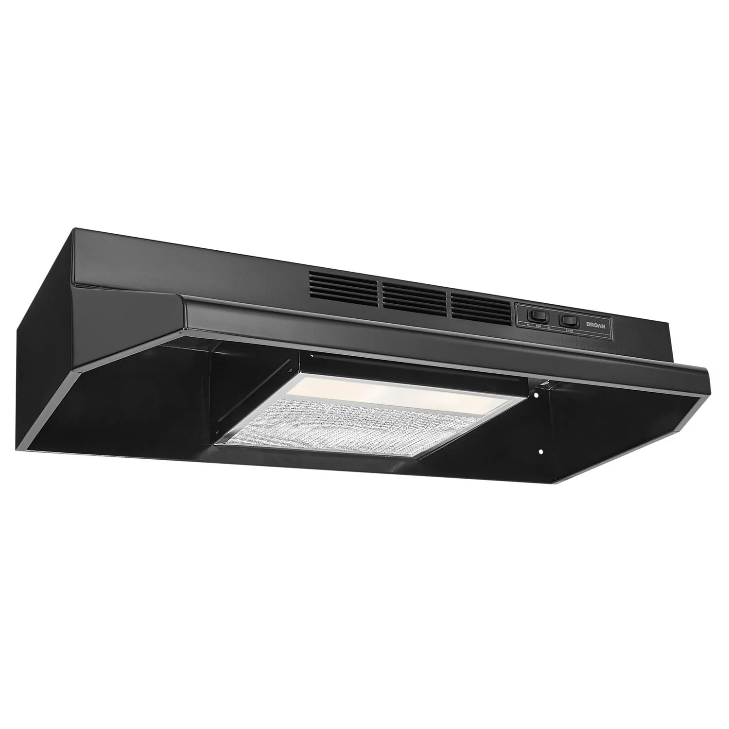 Broan BUEZ330BL Broan? 30-Inch Convertible Under-Cabinet Range Hood W/ Easy Install System, 220 Cfm, Black
