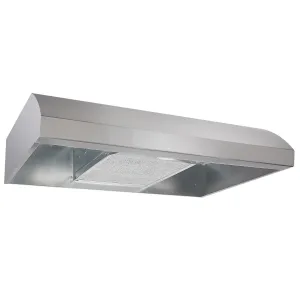 Broan BXT130SS Broan? 30-Inch 4-Way Convertible Under-Cabinet Range Hood, 270 Max Cfm, Stainless Steel