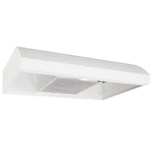 Broan BXT130WW Broan? 30-Inch 4-Way Convertible Under-Cabinet Range Hood, 270 Max Cfm, White