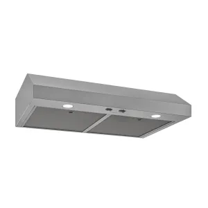 Broan GLA1303SS Broan-Nutone 30-Inch Under Cabinet Range Hood, Energy Star, 350 Max Blower Cfm, Stainless Steel