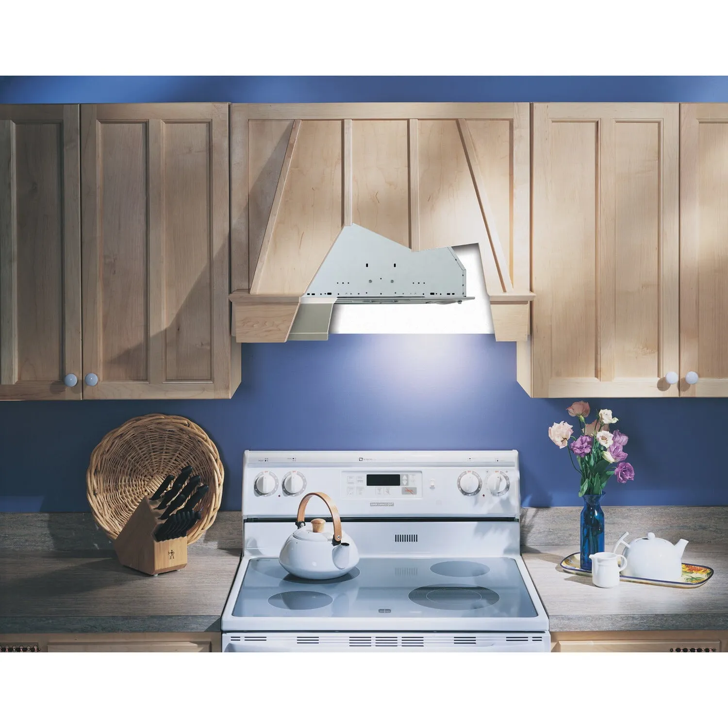 Broan PM390 Broan?? 20-1/2-Inch Custom Range Hood Power Pack, Silver Finish, 390 Cfm