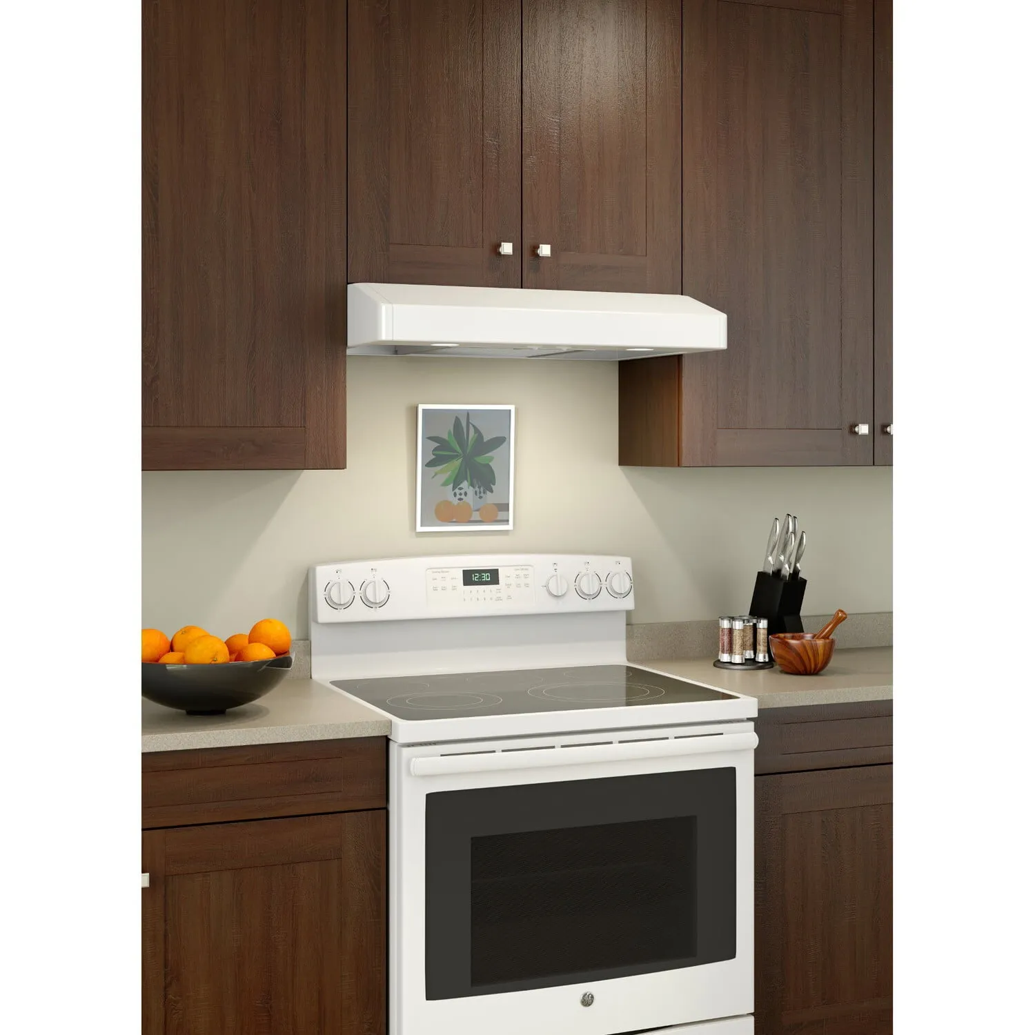 Broan TEN130WW Broan? Elite 30-Inch Convertible Under-Cabinet Range Hood, White