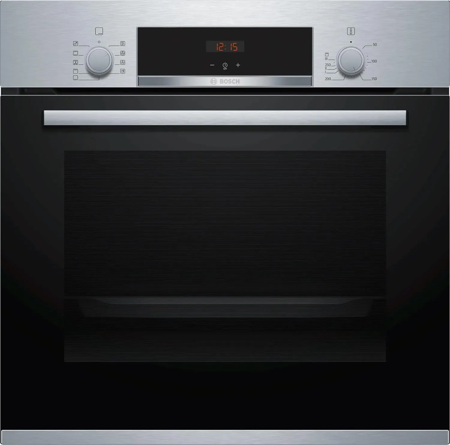 Built in Oven, 66 L, 60 x 60 cm, Stainless Steel