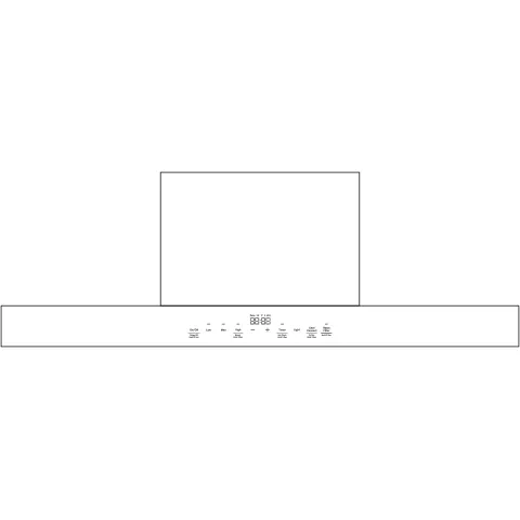 Cafe UVW9361SLSS 36" Smart Designer Wall Mount Hood W/ Perimeter Venting