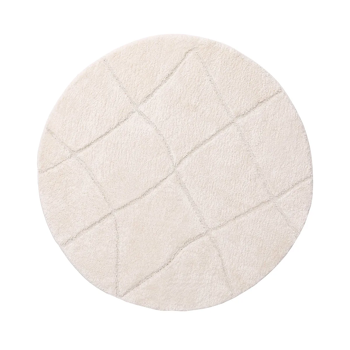 Calypso Textured Tribal Round Rug