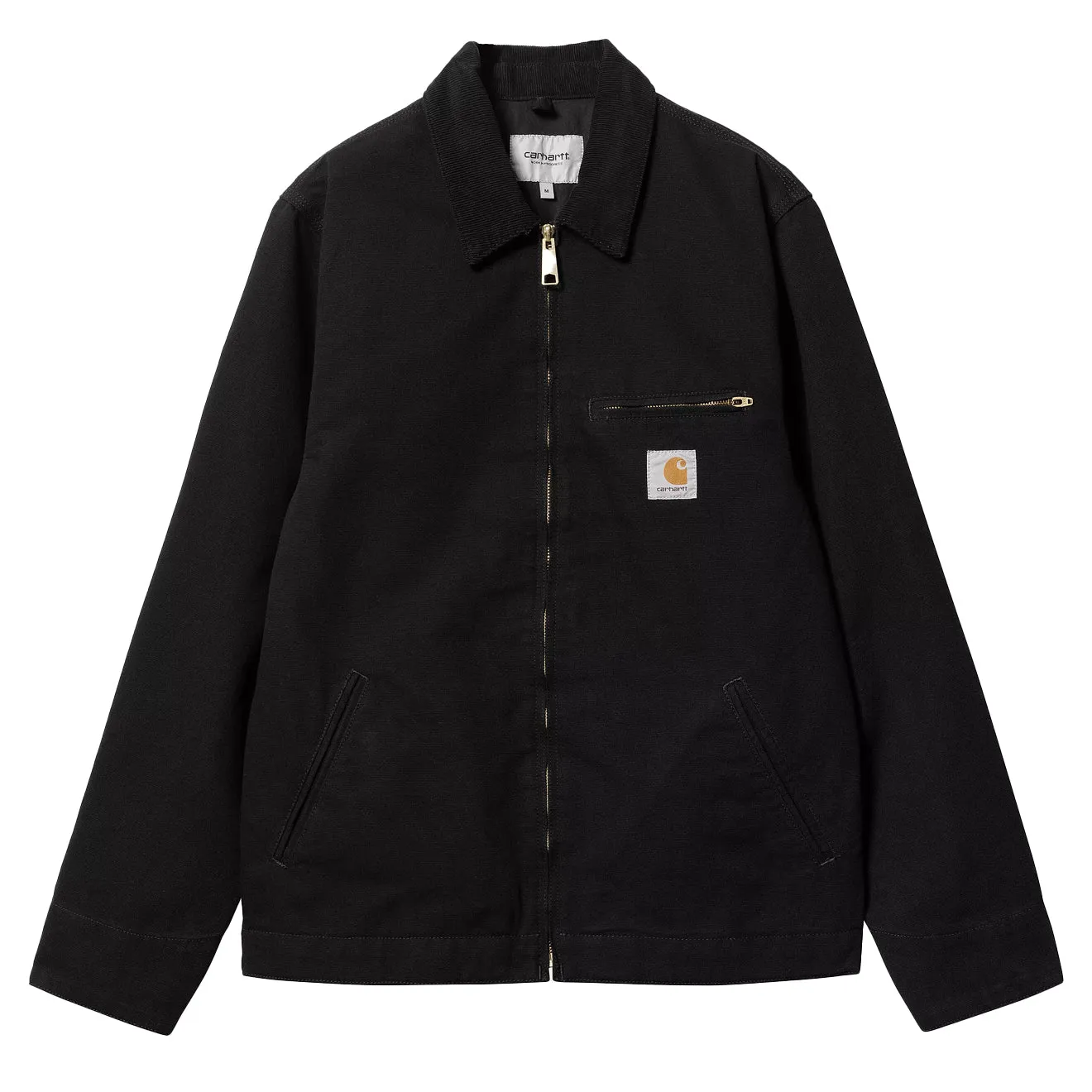 Carhartt Wip Detroit Jacket Black / Black Rinsed Perfect Gift Sale