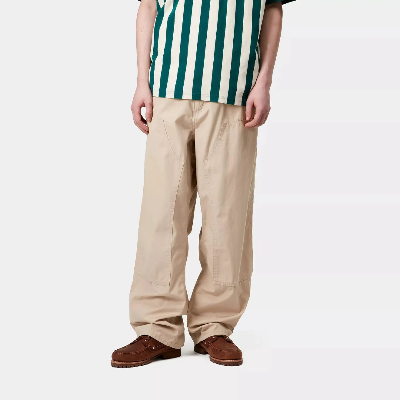 Carhartt Wip Double Knee Pant Wall Rinsed Special Savings Today Limited Time Offer