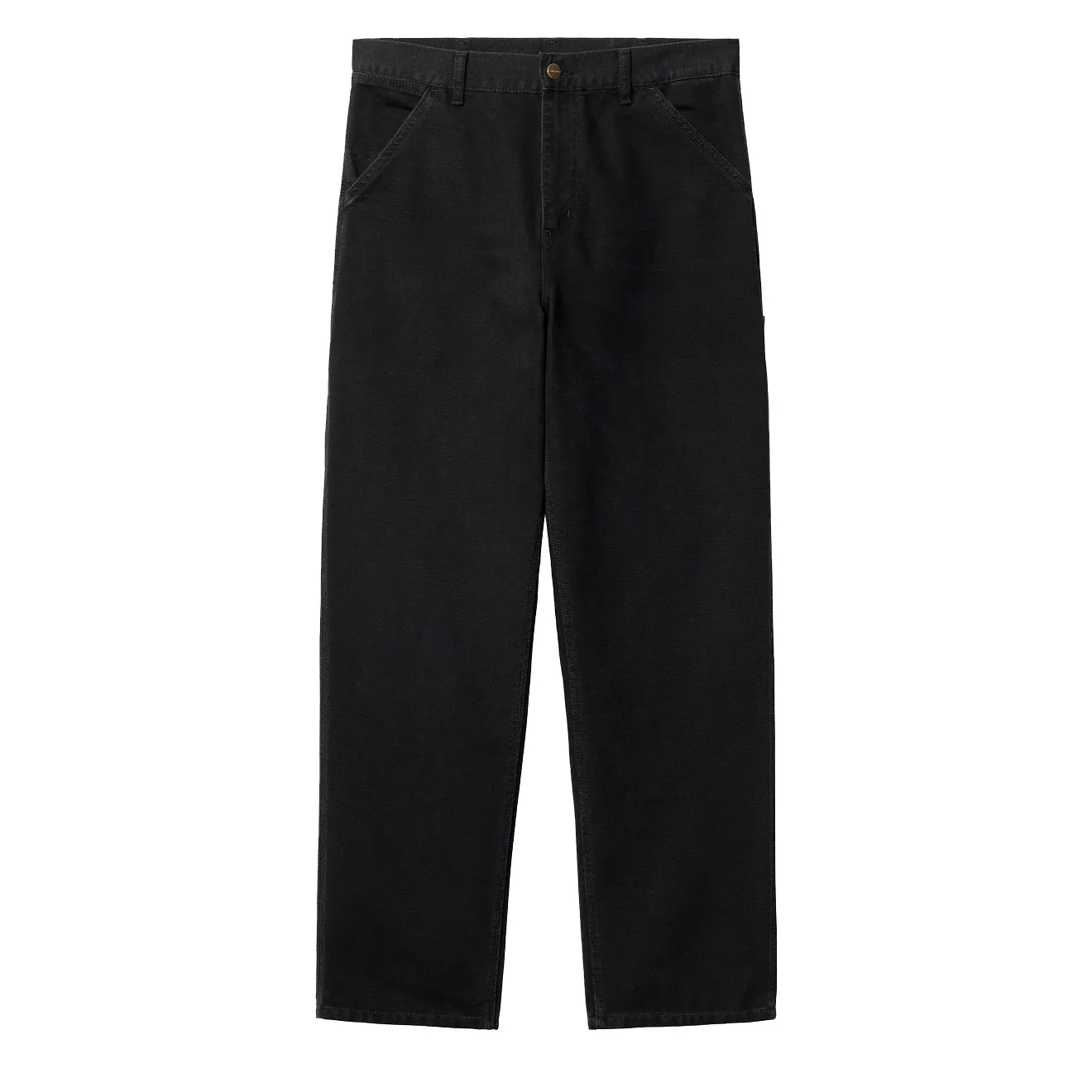 Instant Savings Inside Surprise Offer Now Carhartt Wip Single Knee Pant Black Aged Canvas
