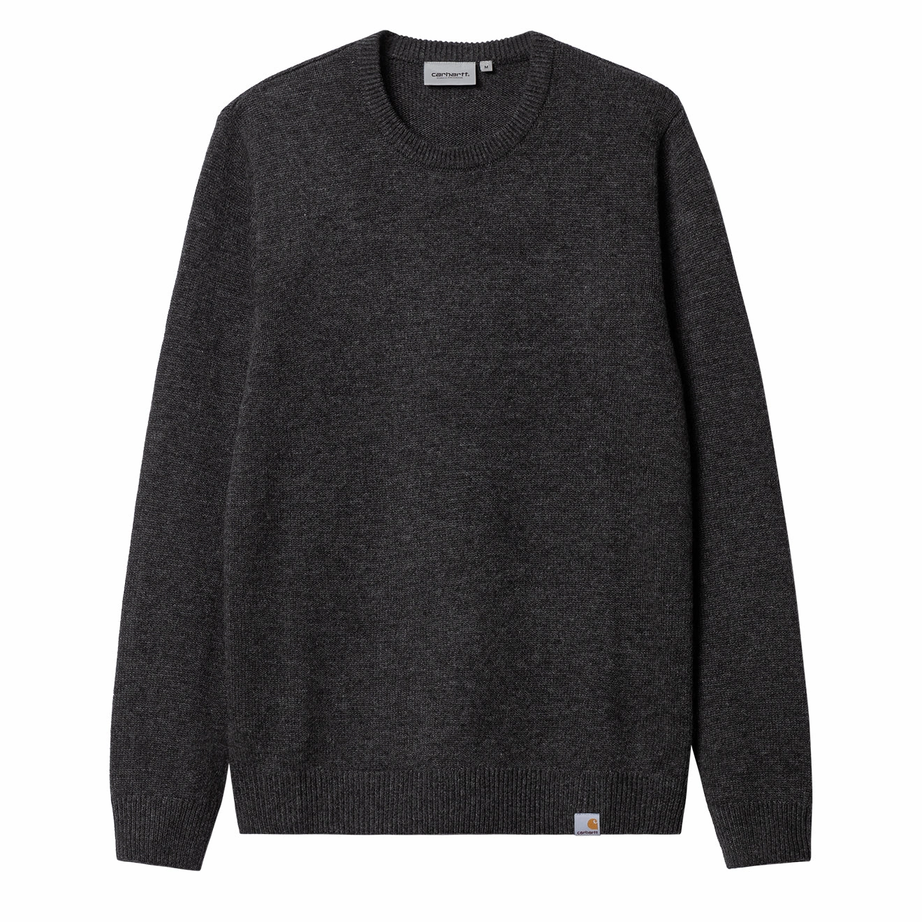 Carhartt Wip Allen Sweater Black Heather Weekend Flash Offer