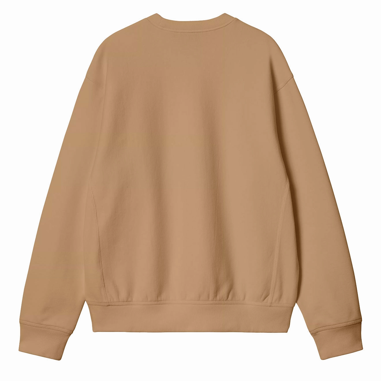 Carhartt Wip American Script Sweat Peanut Best Deal Alert
