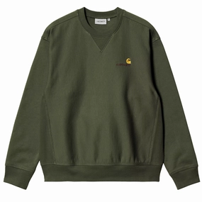 MustHave Steals Sweet Deal Inside Carhartt Wip American Script Sweat Tarragon