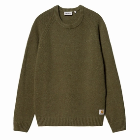 Limited Time Sale Clearance Event Carhartt Wip Anglistic Sweater Speckled Highland