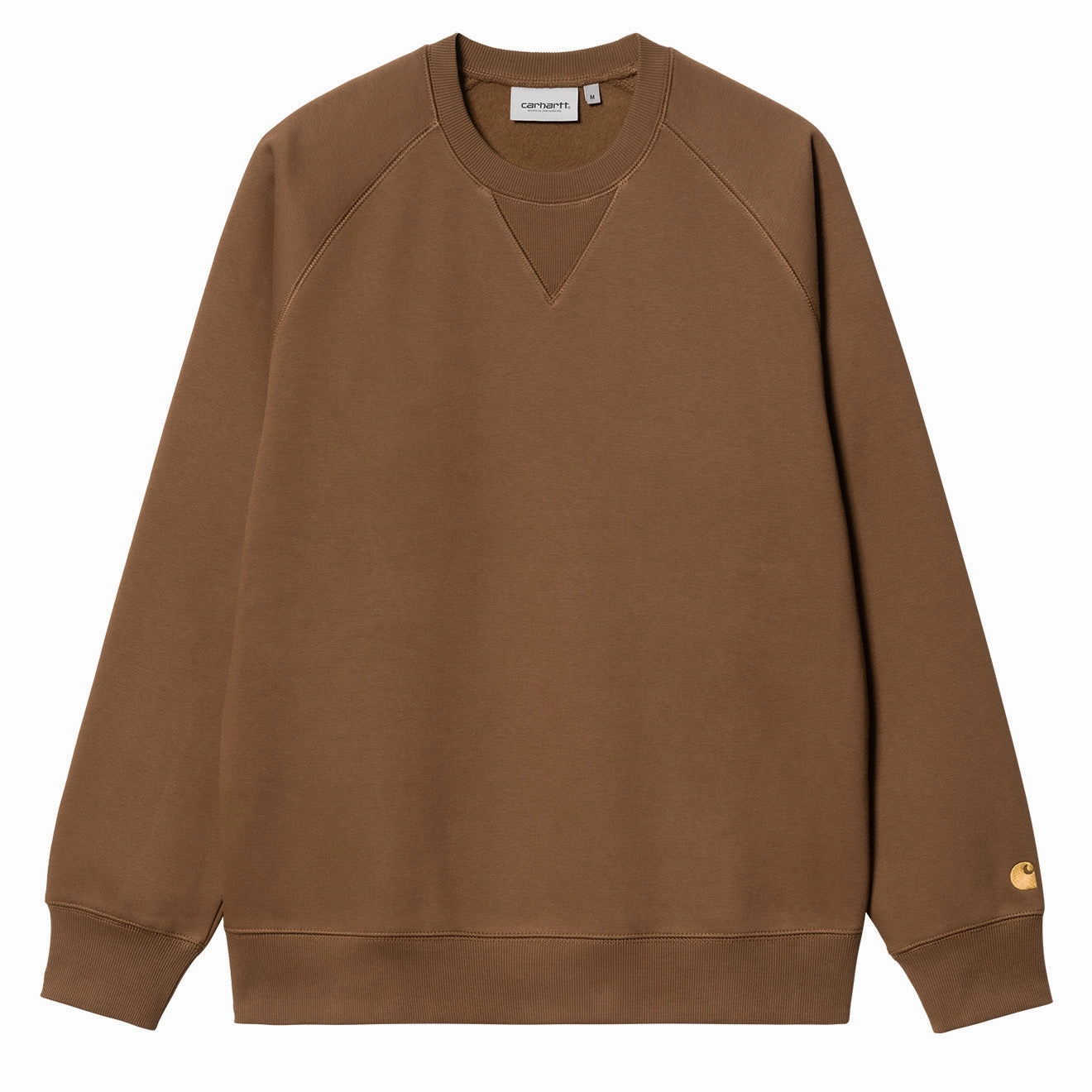 Last Chance Offer Save Big Today Carhartt Wip Chase Sweat Tamarind / Gold