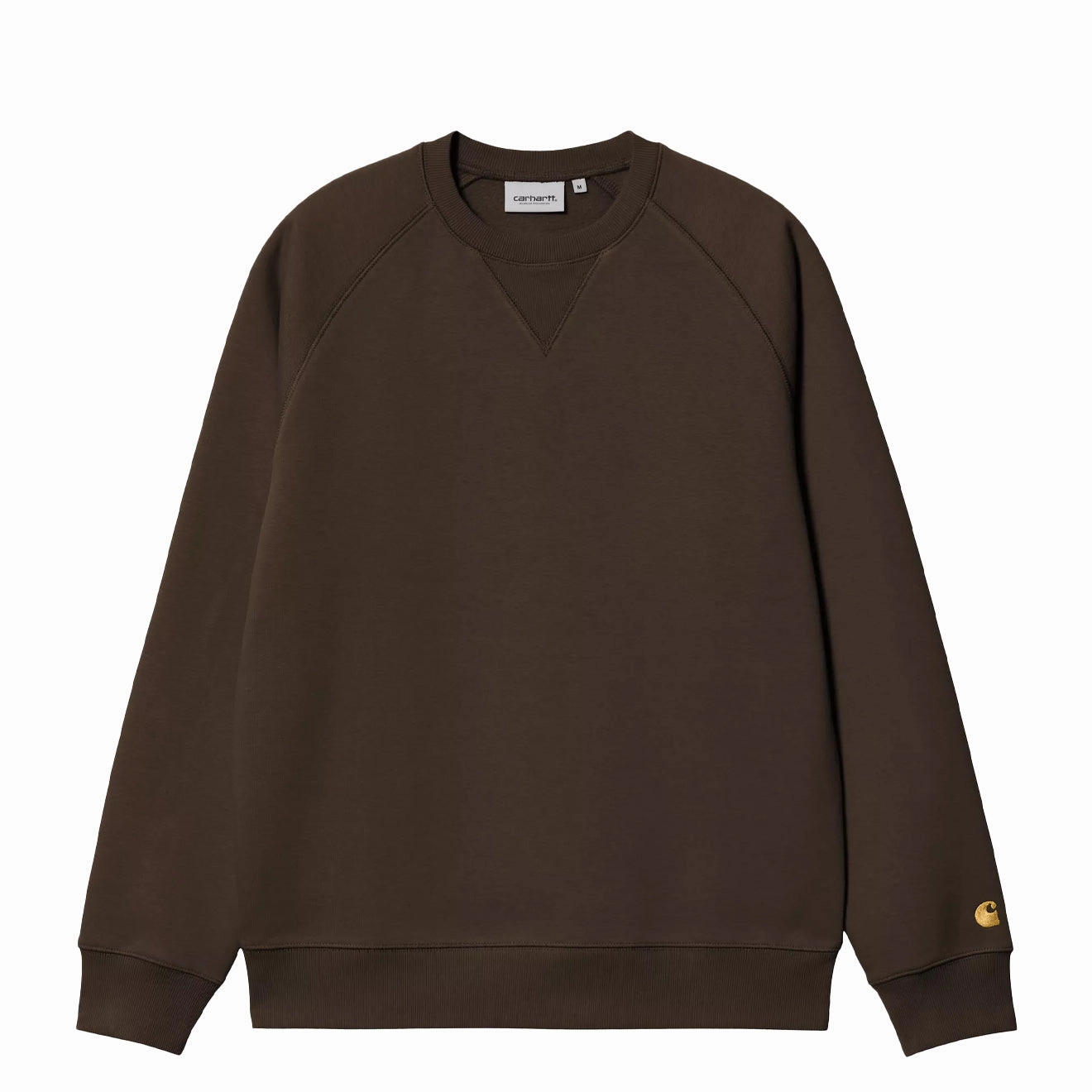 Carhartt Wip Chase Sweat Tobacco / Gold Clearance Sale Now