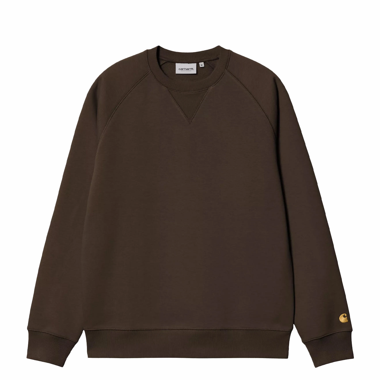 Todays Steal MustHave Gift Ideas Carhartt Wip Chase Sweat Tobacco / Gold