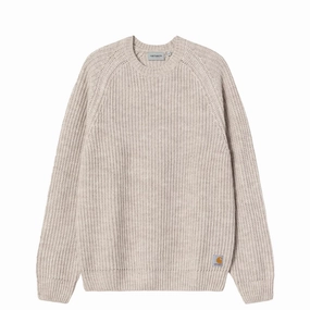 Grab Your Deal Today Carhartt Wip Firth Sweater Fleur De Sel