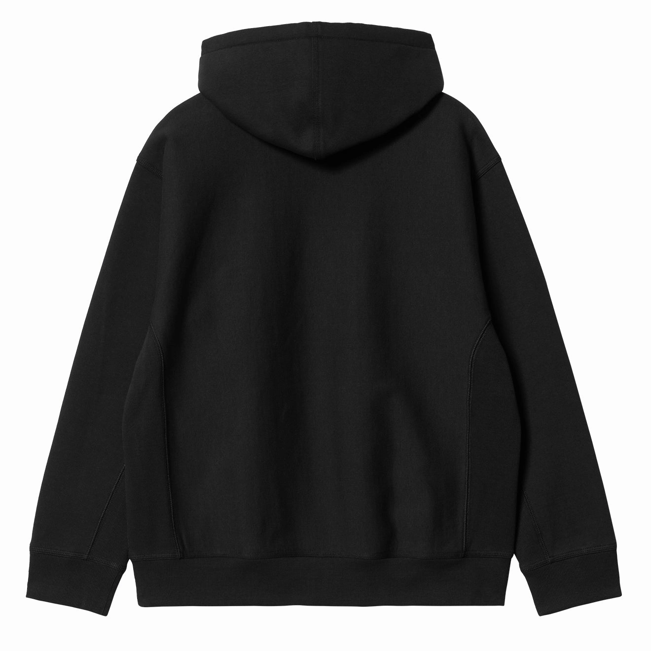 Carhartt Wip Hooded American Script Sweatshirt Black Grab Todays Deal