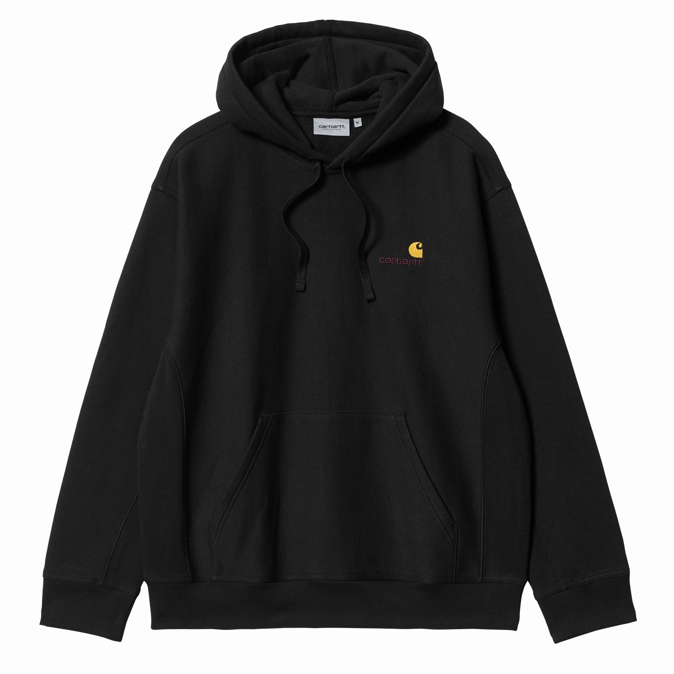 Grab Todays Deal Biggest Savings Now Carhartt Wip Hooded American Script Sweatshirt Black