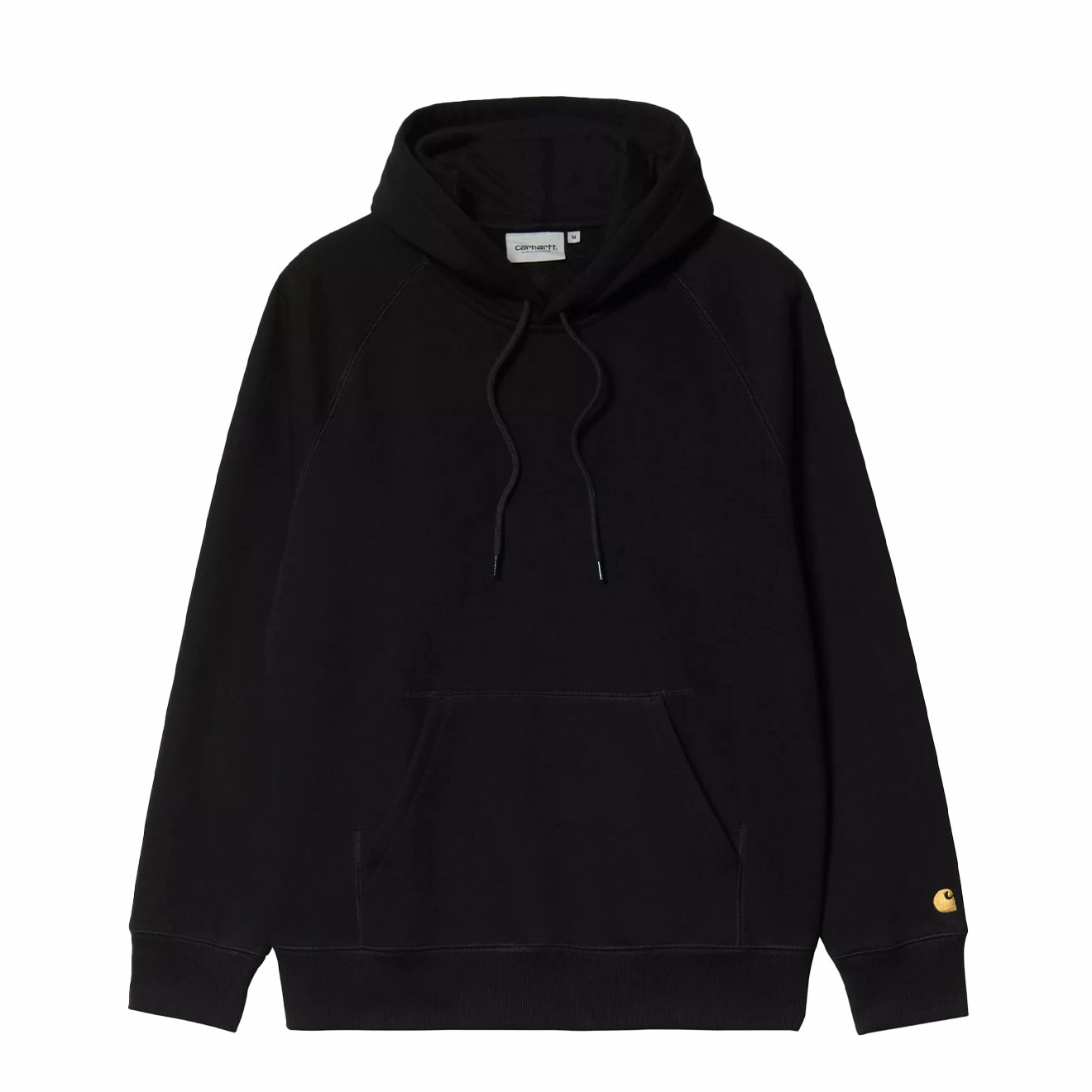 Last Chance Offer Grab Your Hot Pick Carhartt Wip Hooded Chase Sweatshirt Black / Gold