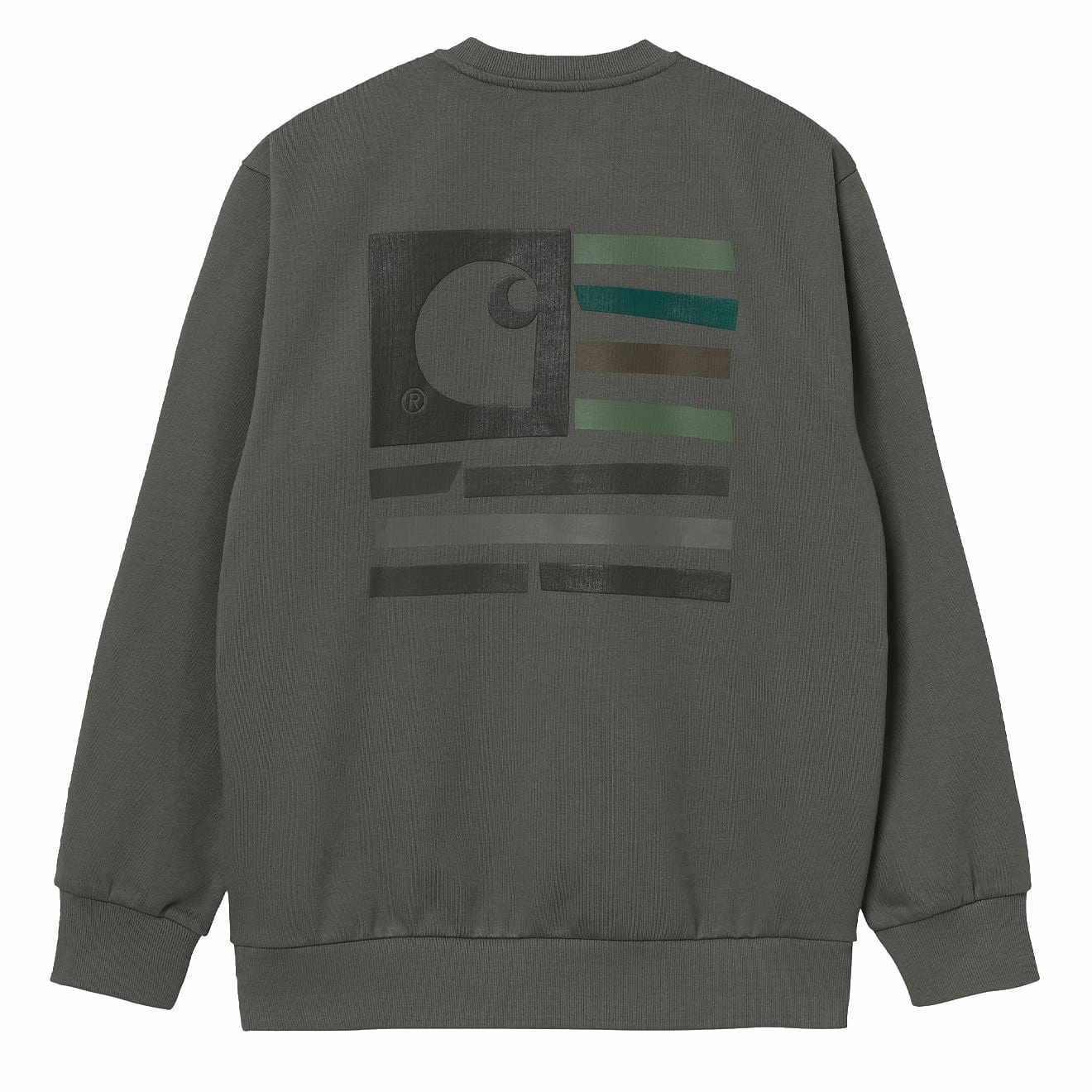 Carhartt Wip Medley State Sweat Thyme Save More Online
