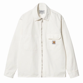 Carhartt Wip Rainer Shirt Jac Off-White Rinsed Limited Time Hot Deal