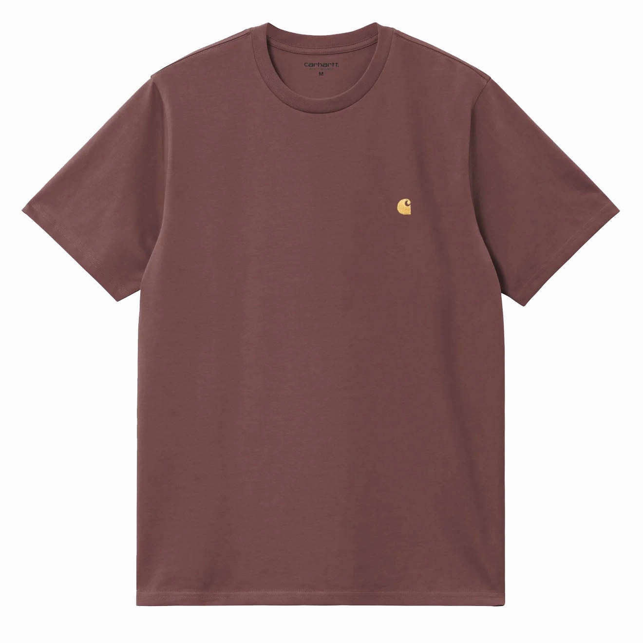 Carhartt Wip S/S Chase T-Shirt Dusky Pink / Gold Surprise Discount Today