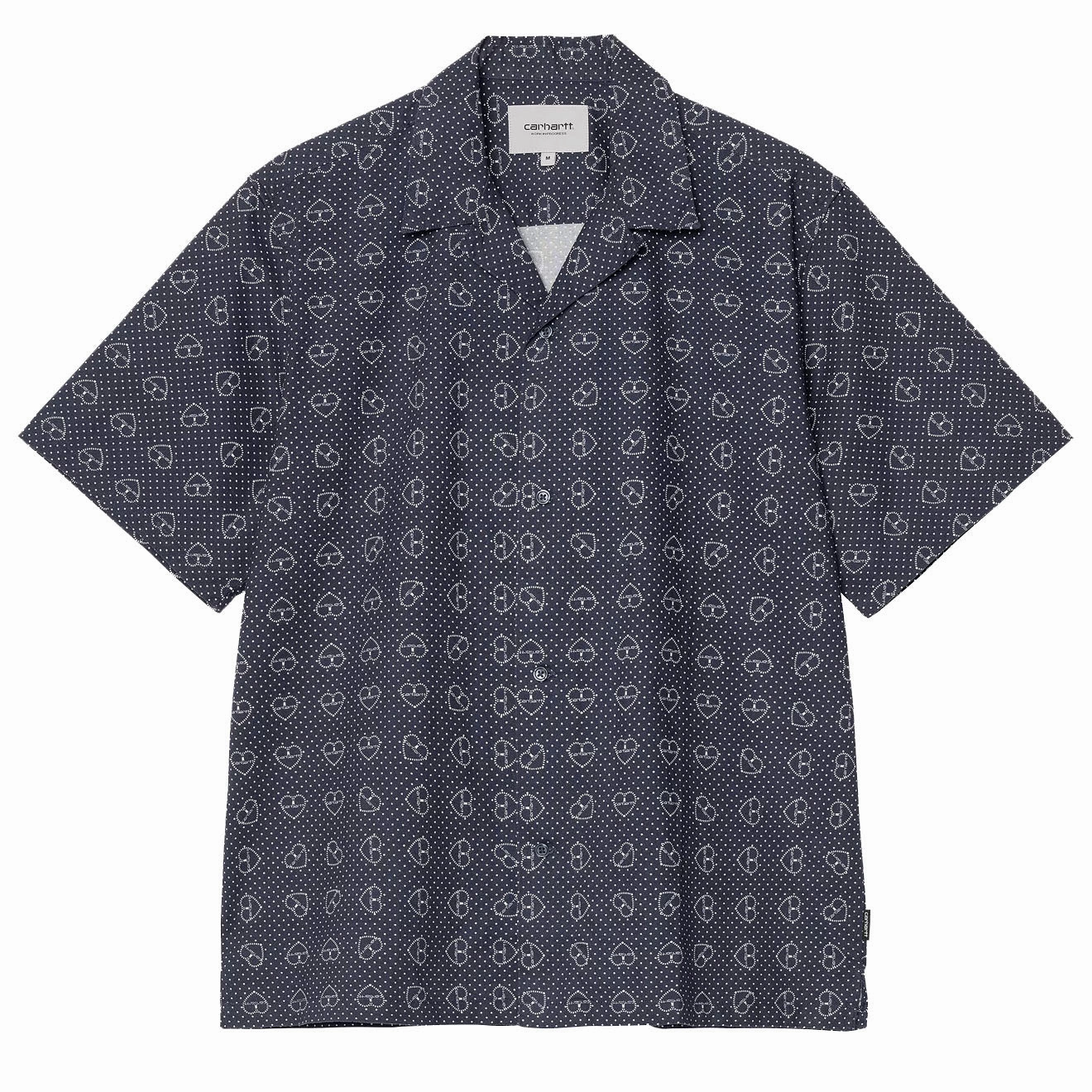 Carhartt Wip S/S Furoshiki Shirt Furoshiki Print / Blue Limited Offer Alert