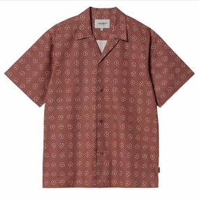 Hot Deal Alert Dont Miss This Deal Carhartt Wip S/S Furoshiki Shirt Furoshiki Print / Henna
