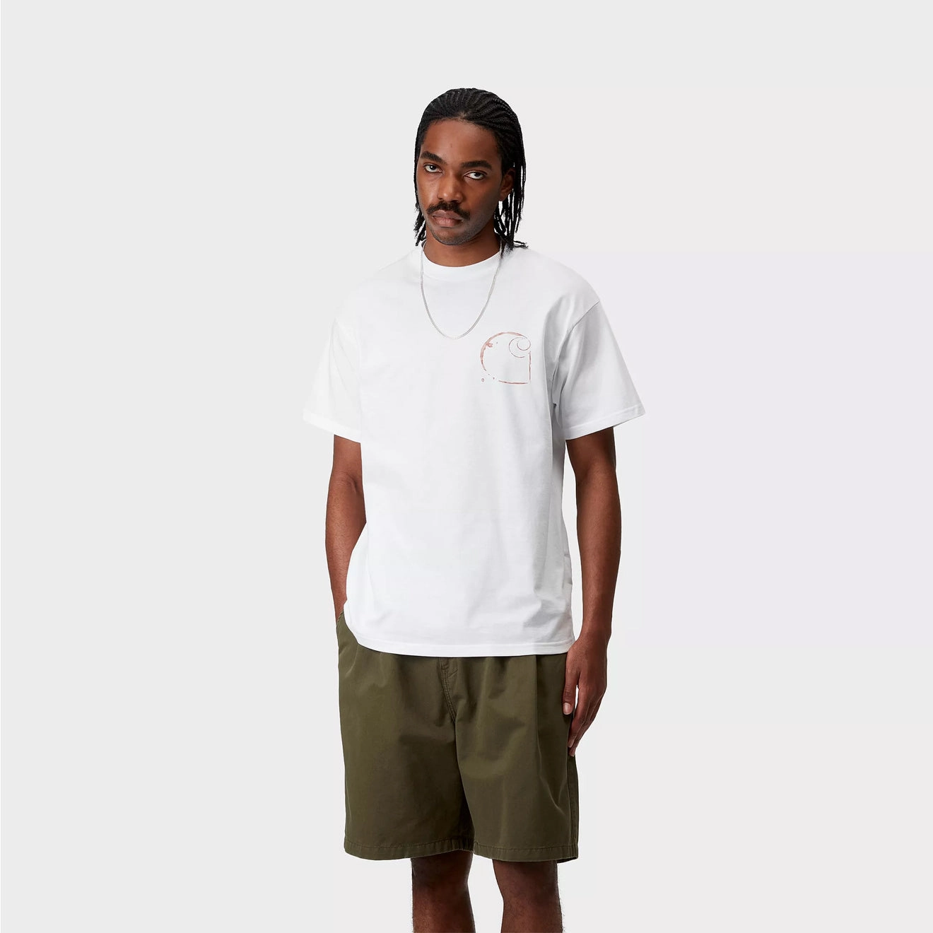 Carhartt Wip S/S Java T-Shirt White Dont Miss This Steal
