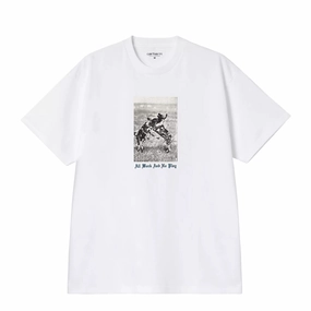 Carhartt Wip S/S No Play T-Shirt White Last Chance Offer Sweet Deal Inside