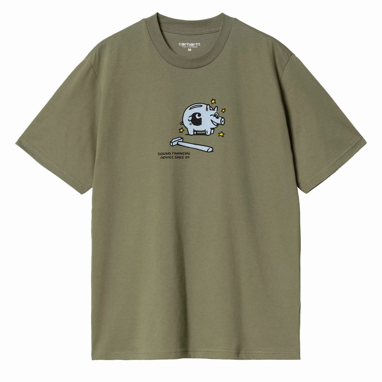 Dont Miss This Steal Carhartt Wip S/S Piggybank T-Shirt Dollar Green
