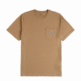Carhartt Wip S/S Pocket T-Shirt Peanut Best Seller Discount