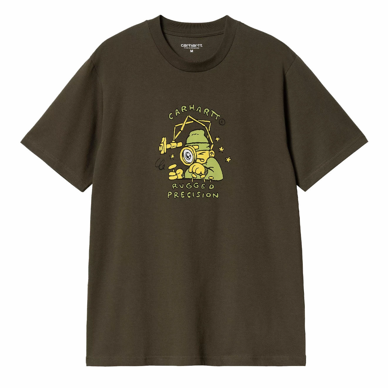 Carhartt Wip S/S Precision Work T-Shirt Turtle Today Only Discount Grab the Deal Now